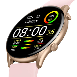 Kieslect Smart Calling Watch KR Pink